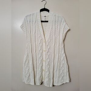 Free People 'Swingin' Swing' Knit Cardigan Dress